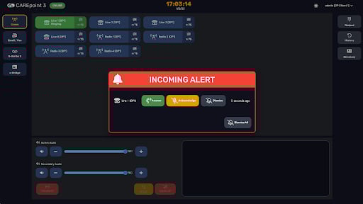 CP3 Incoming EMS Call