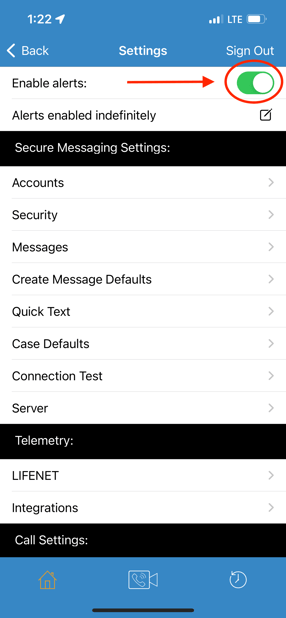 eB disabling alerts schedule 2